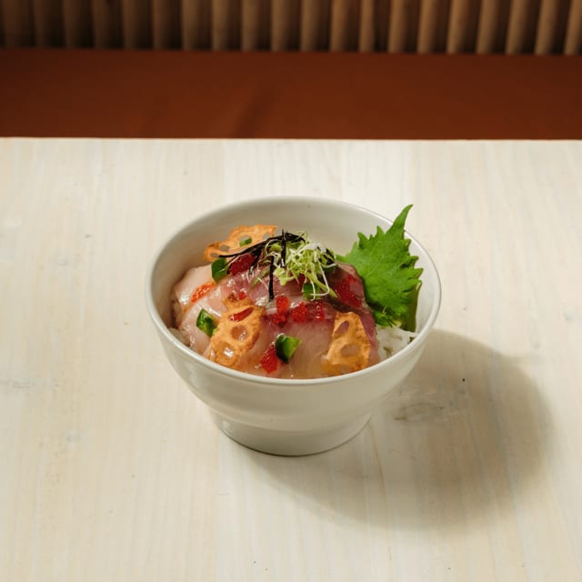 Spicy Hamachi bowl.